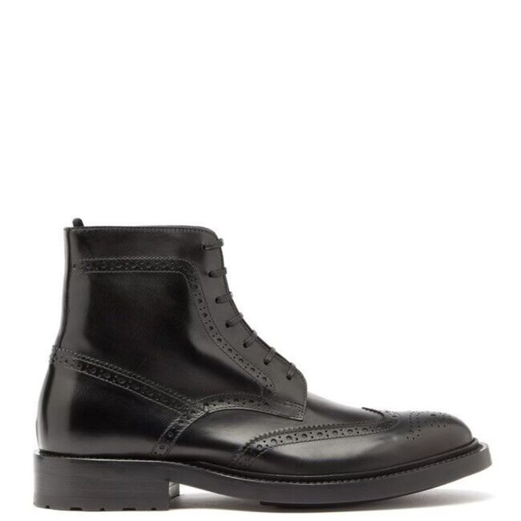 SAINT LAURENT Men’s Army Boots US11.5 Made in Italy - Picture 1 of 13